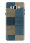 Noise Designer Printed Case / Cover for Samsung Galaxy J7 - 6 (New 2016 Edition) / Patterns & Ethnic / Denim Blocks Design