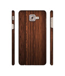 Casotec Wooden Texture Design 3D Printed Hard Back Case Cover for Samsung Galaxy J7 Max
