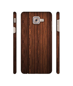 Casotec Wooden Texture Design 3D Printed Hard Back Case Cover for Samsung Galaxy J7 Max