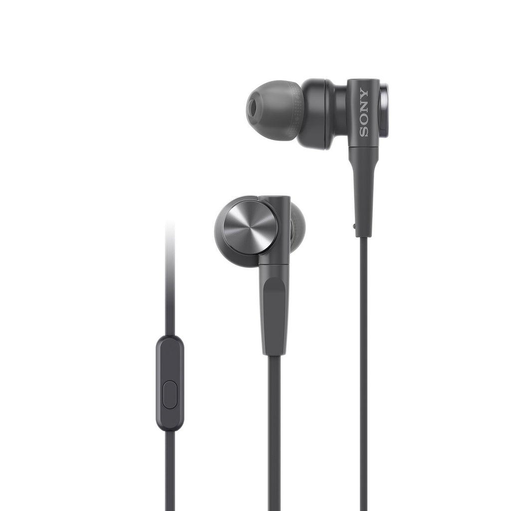 Sony MDR-XB55AP Premium In-Ear Extra Bass Headphones with Mic (Black)