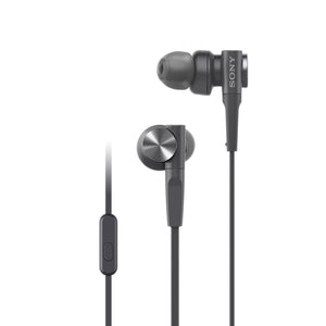 Sony MDR-XB55AP Premium In-Ear Extra Bass Headphones with Mic (Black)