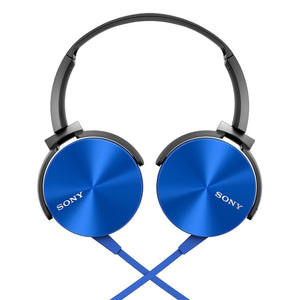 Sony MDR-XB450 On-Ear EXTRA BASS Headphones (Blue)