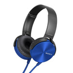 Sony MDR-XB450 On-Ear EXTRA BASS Headphones (Blue)
