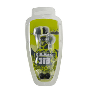 Skullcandy SCS2DUFZ-385 Jib In-Ear Headphone (Lime/Gray)