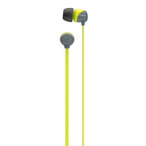 Skullcandy SCS2DUFZ-385 Jib In-Ear Headphone (Lime/Gray)